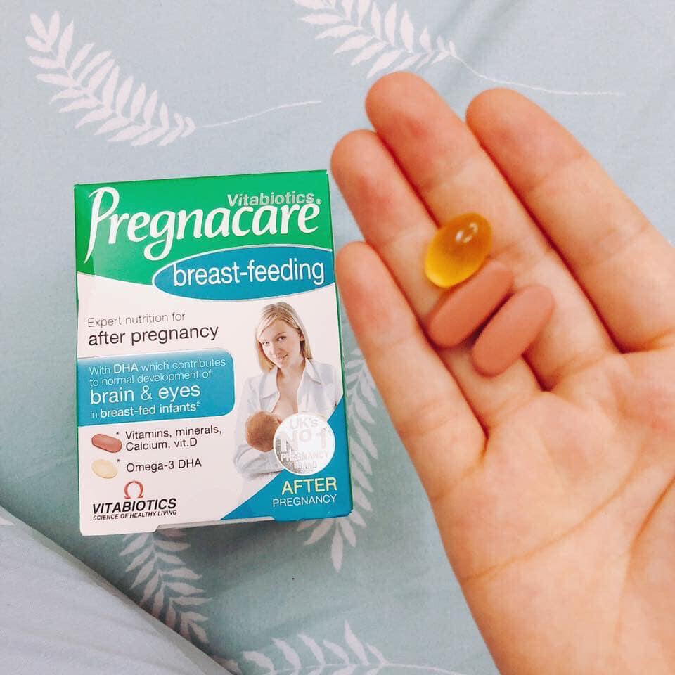 Vitamin tổng hợp cho mẹ sau sinh Pregnacare Breast-feeding ảnh 1