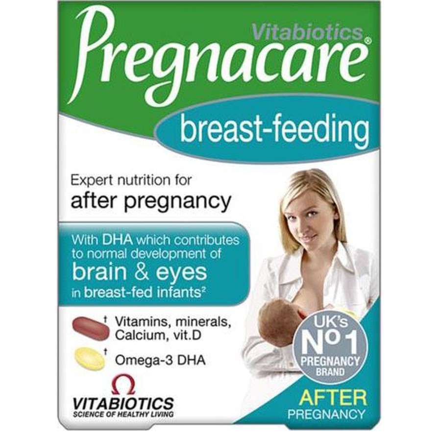 Vitamin tổng hợp cho mẹ sau sinh Pregnacare Breast-feeding ảnh 2