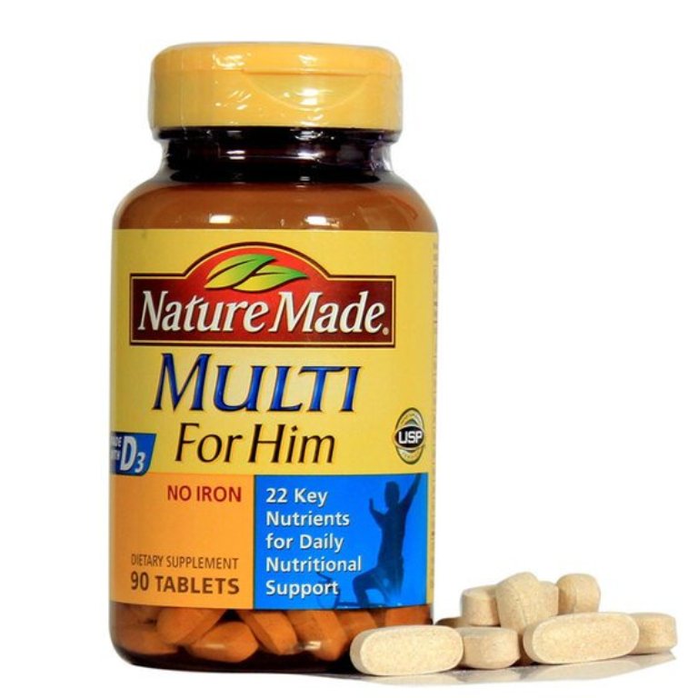Vitamin tổng hợp cho nam Nature Made Multi For Him ảnh 2