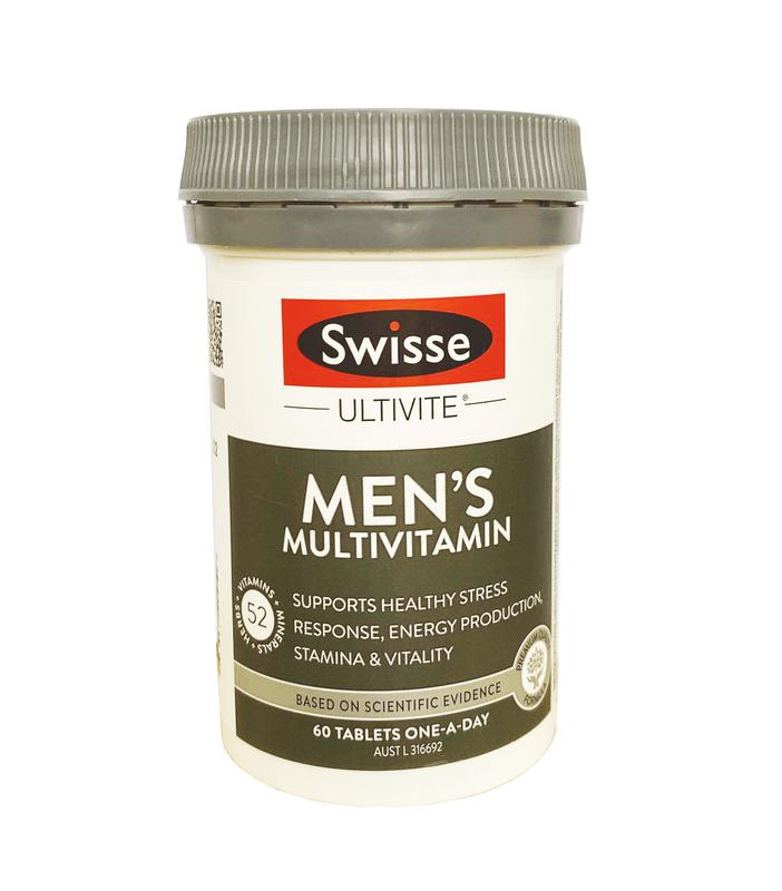 Vitamin tổng hợp cho nam Swisse Men’s Ultivite Multivitamin Úc ảnh 2