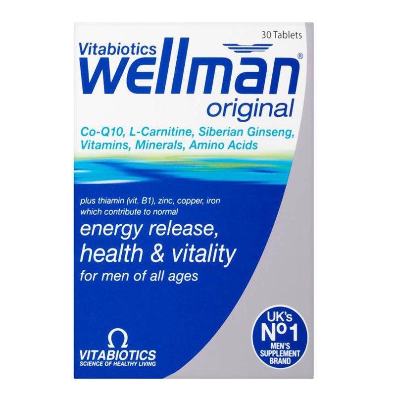 Vitamin tổng hợp cho nam Wellman Original của Anh ảnh 2