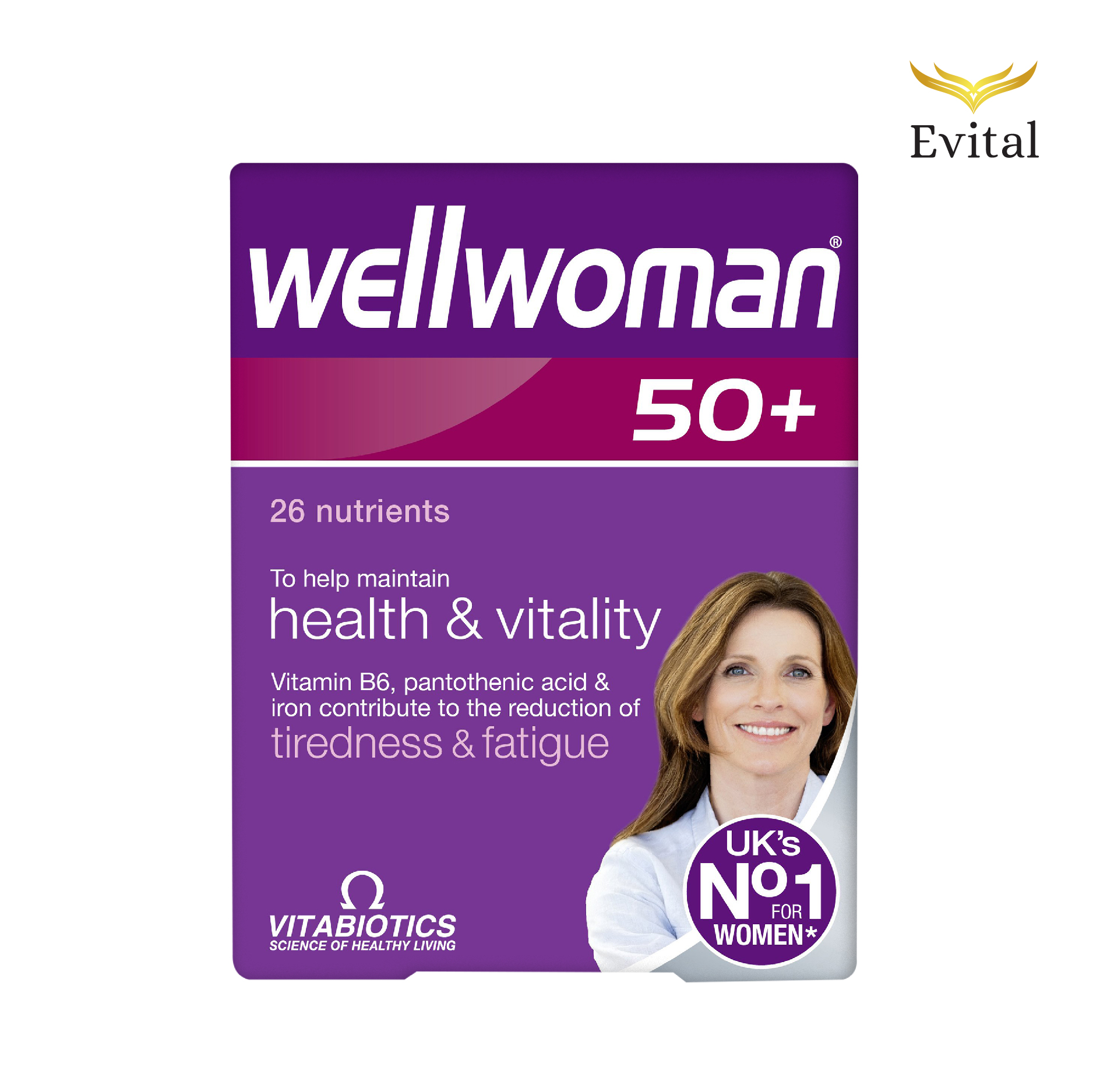 Vitamin tổng hợp cho phụ nữ trên 50 tuổi Wellwoman 50+ ảnh 1