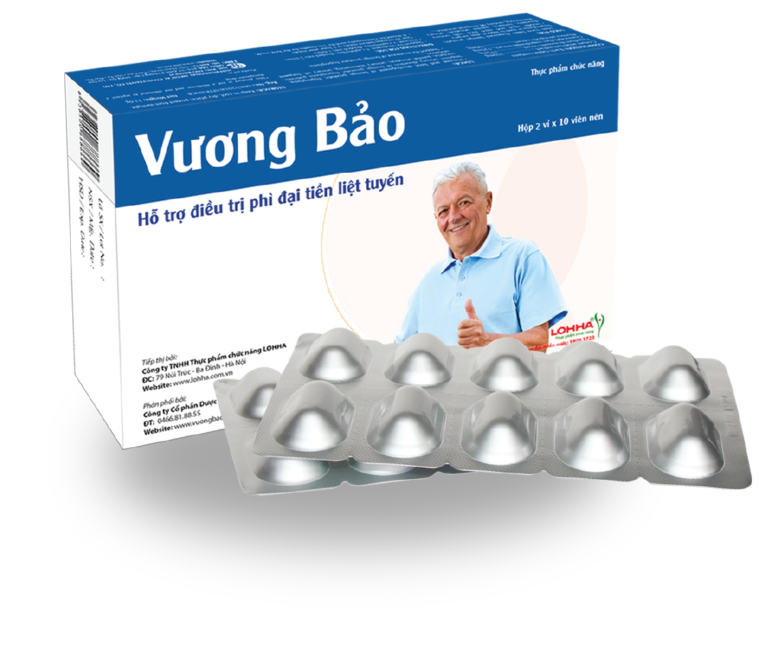 Vương Bảo - Hỗ trợ điều trị phì đại tiền liệt tuyến ảnh 2