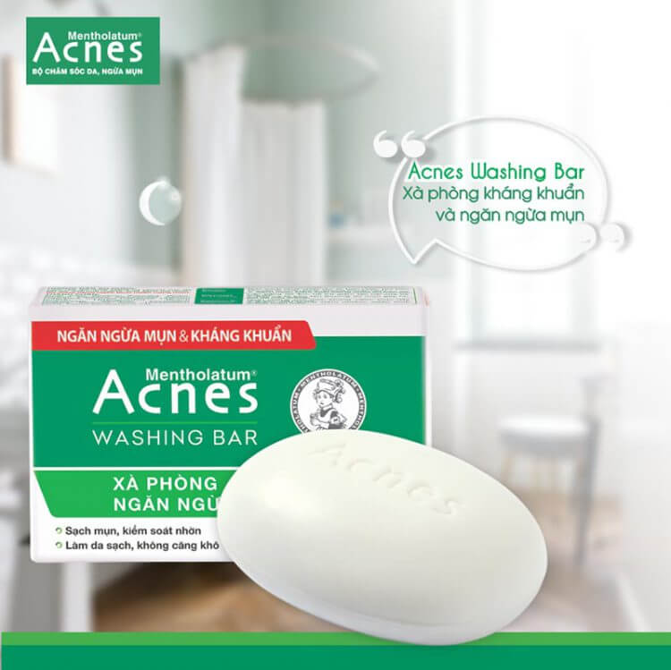 Xà phòng trị mụn Acnes ảnh 1