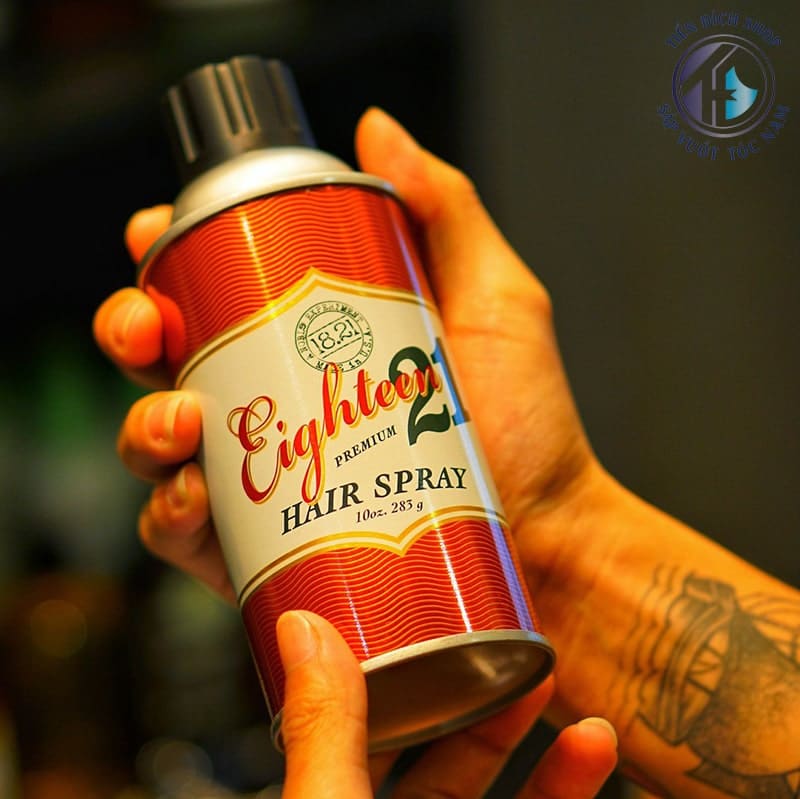 Xịt Giữ Nếp 18.21 Man Made Premium Hair Spray ảnh 1