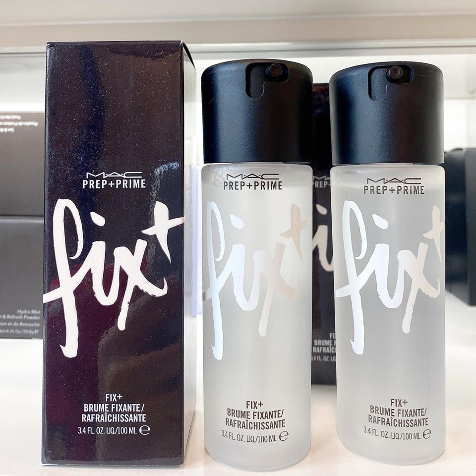 Xịt khoáng khóa nền có nhũ Mac Prep + Prime Fix+ ảnh 1