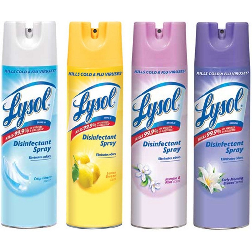 Xịt phòng diệt khuẩn Lysol Disinfectant Spray ảnh 1