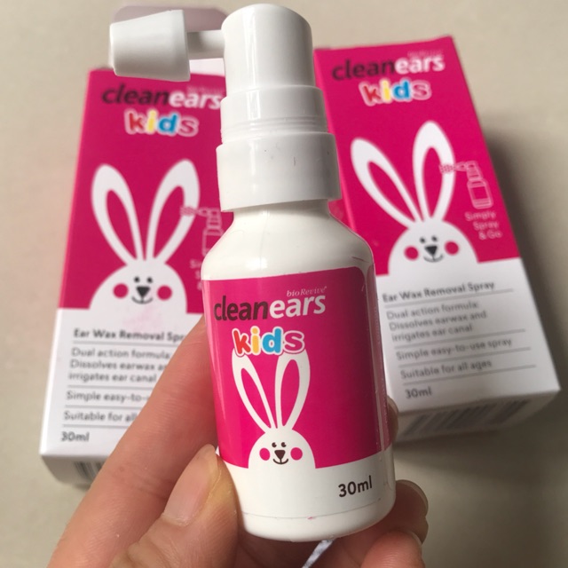 Xịt tan ráy tai cho trẻ Clean Ears Kids. ảnh 1