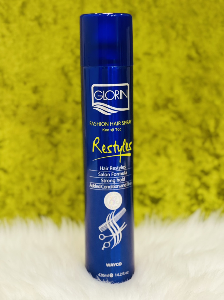 Xịt tạo kiểu tóc cứng Glorin Fashion Hair Spray ảnh 2