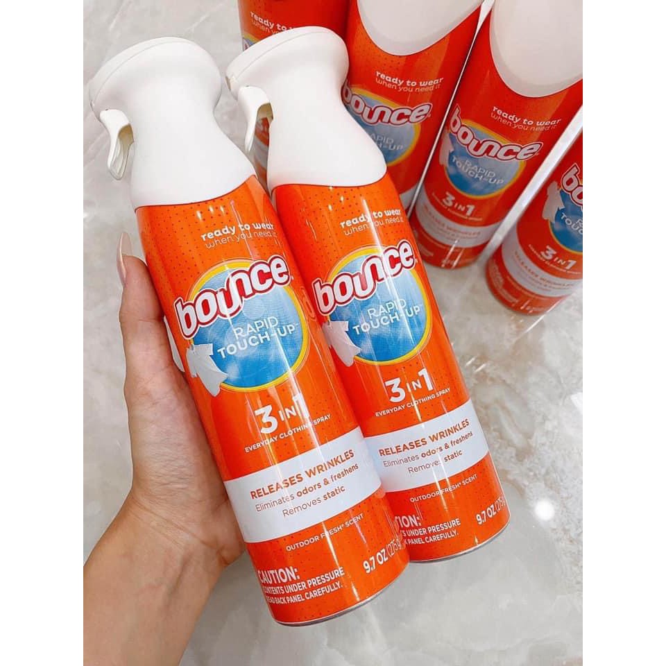 Xịt thẳng và thơm quần áo Bounce 3 in 1 của Mỹ ảnh 1
