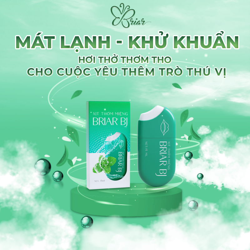 Xịt thơm miệng Briar BJ ảnh 2