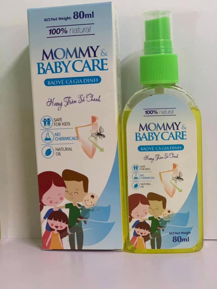 Xịt tinh dầu chống muỗi Mommy & BabyCare ảnh 1