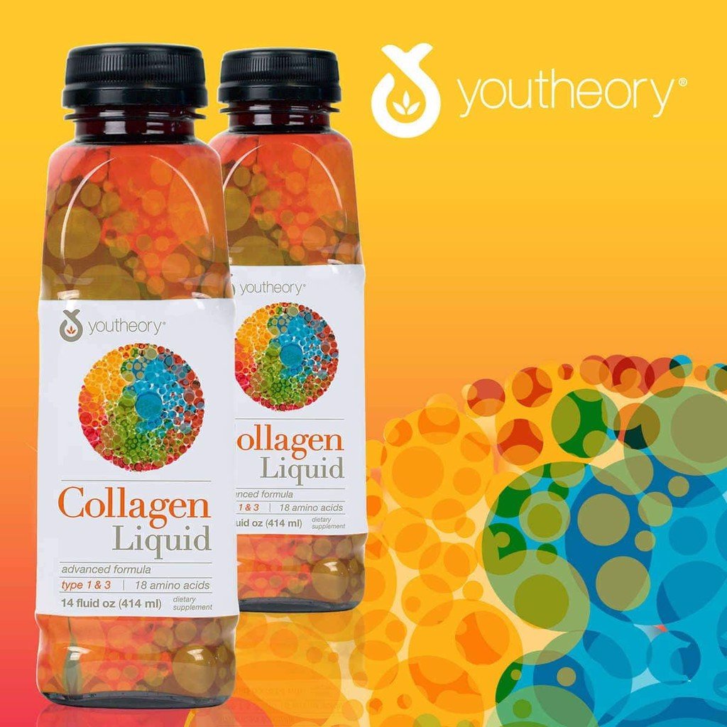 Youtheory Liquid Collagen 5000mg dạng nước type 1 & 3 ảnh 2