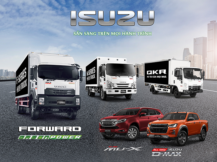 đại lí xe ô tô Isuzu chính hãng, uy tín nhất tại Tp HCM