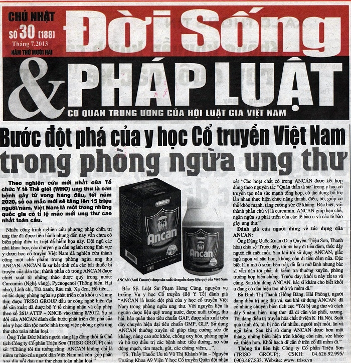 Báo Đời sống và Pháp luật ảnh 1