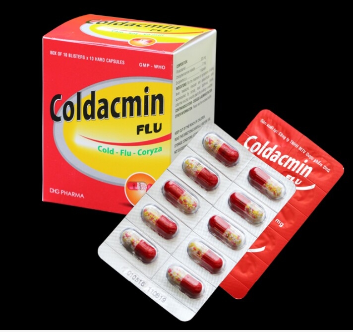 Coldacmin được bào chế dưới dạng viên nang ảnh 1