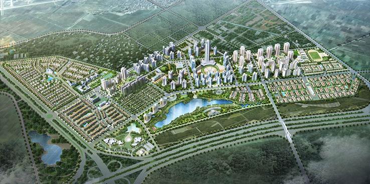 Toàn cảnh dự án khu đô thị mới Bắc an Khánh ảnh 1