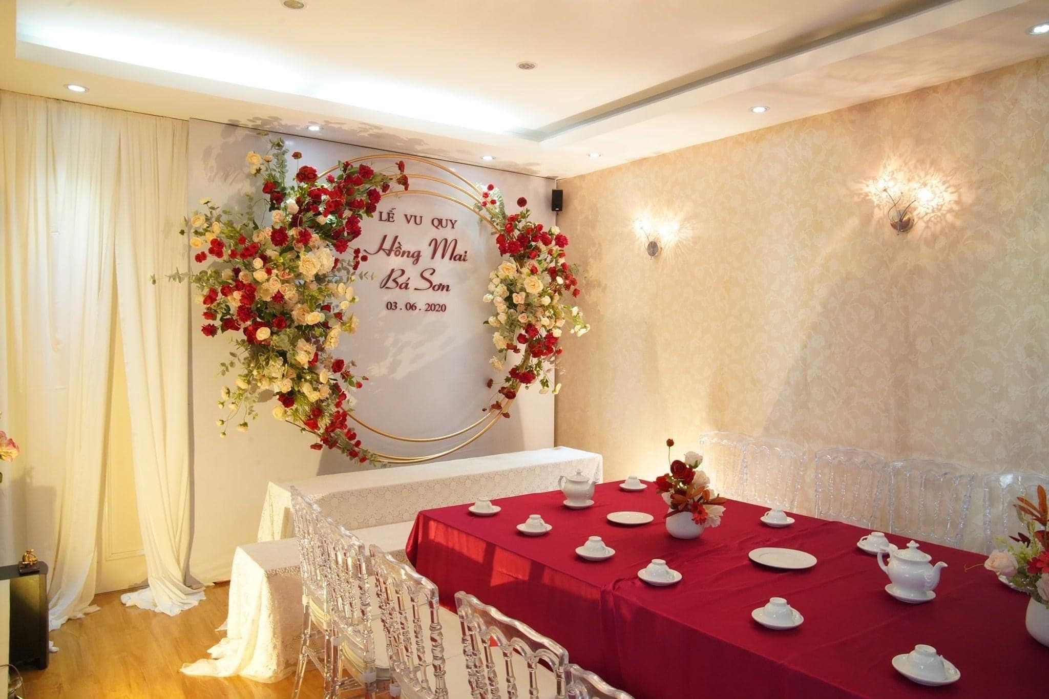 Cami wedding decor - Dịch vụ trang trí tiệc cưới hỏi ở Huế ảnh 2