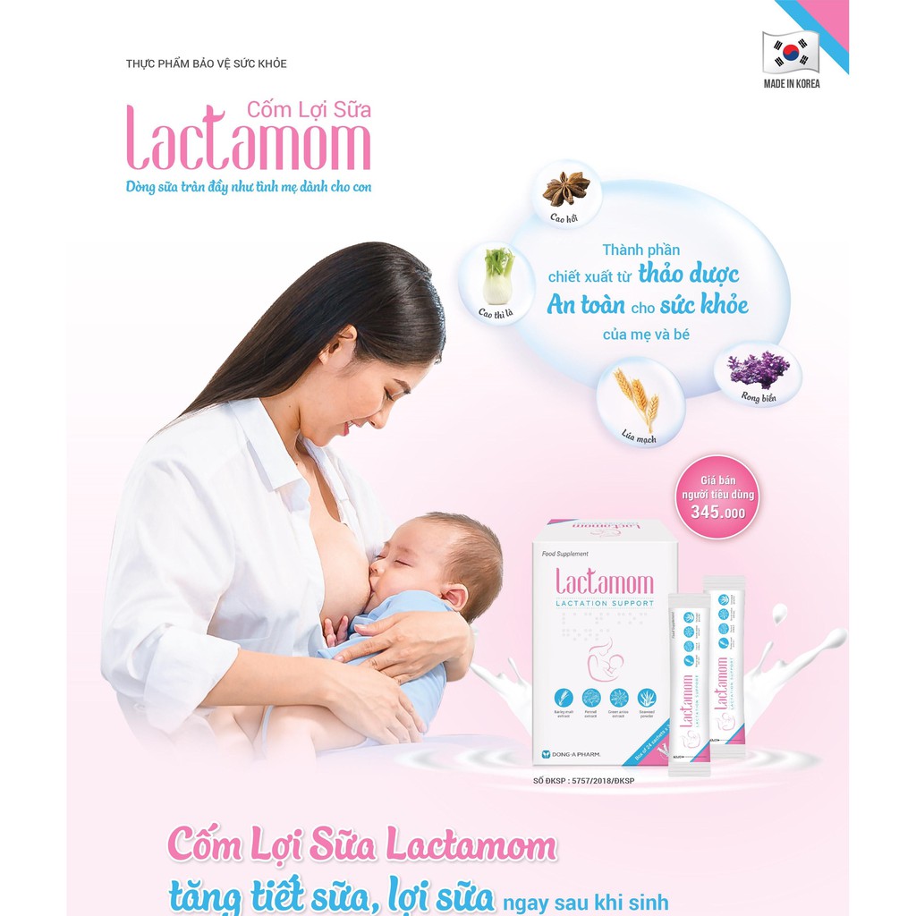 Cốm Lợi Sữa Lactamom ảnh 1