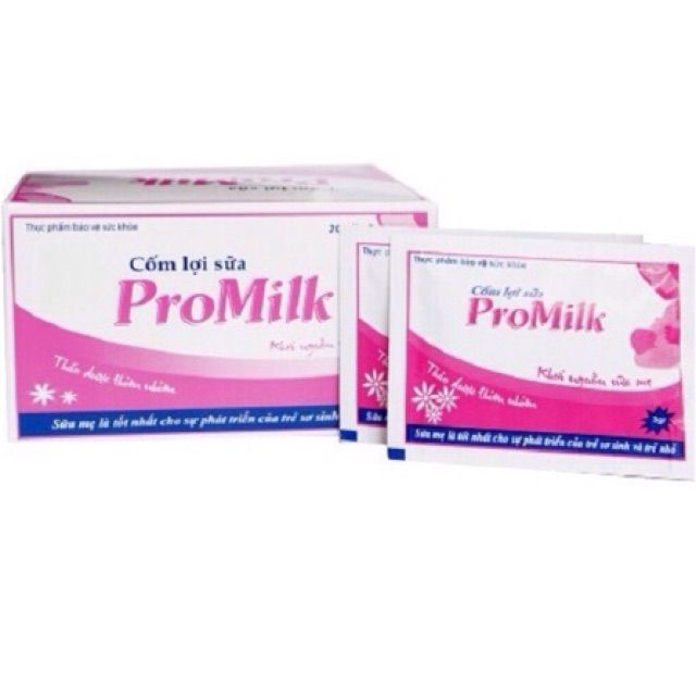 Cốm lợi sữa Promilk ảnh 2