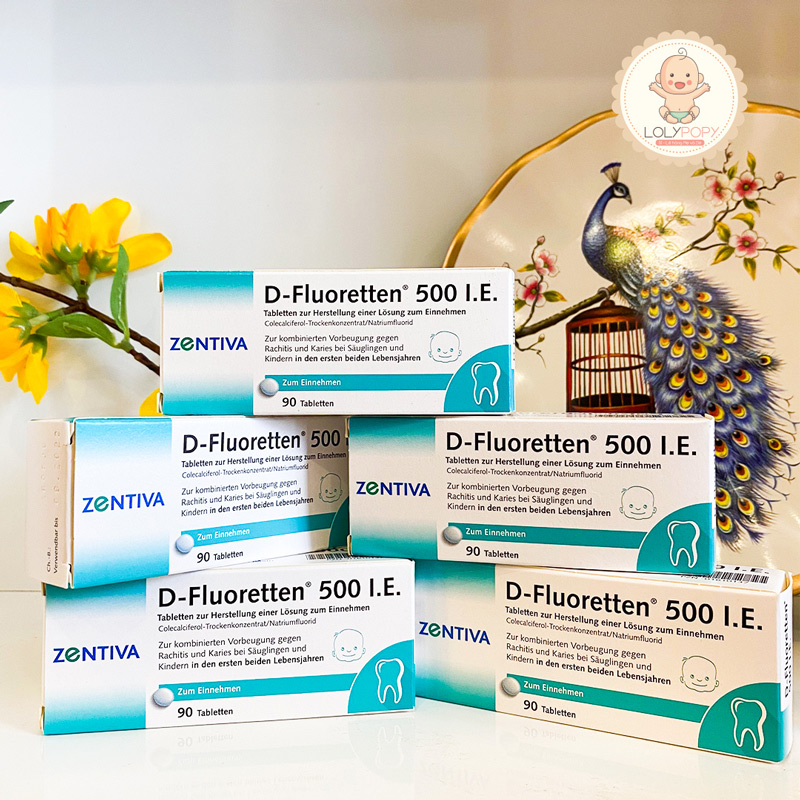 Vitamin D-Fluoretten 500 ảnh 1