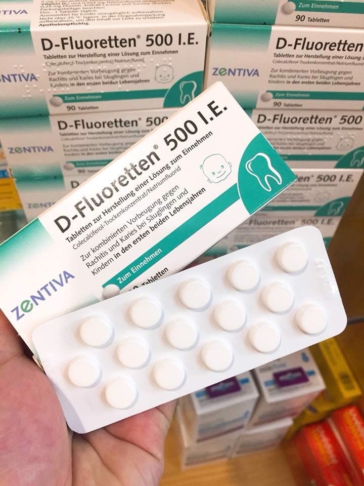 Vitamin D-Fluoretten 500 ảnh 2